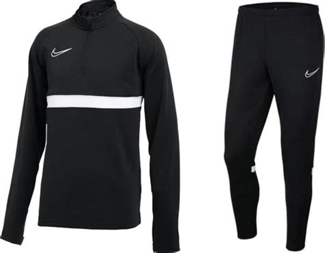 nike academy trainingspak zwart wit|Nike Dri.